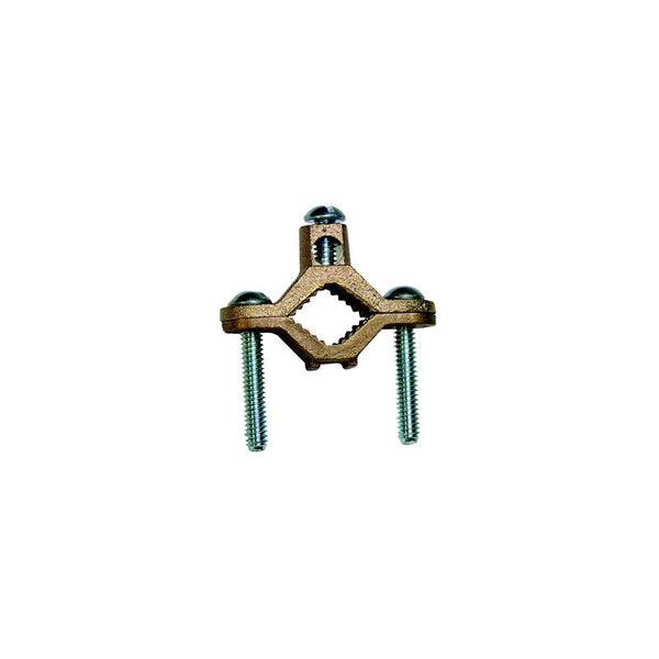 Abrazadera de conexión a tierra de aleación de cobre ProConnex de 1/2 a 1 pulg. de Sigma Engineered Solutions, paquete de 1