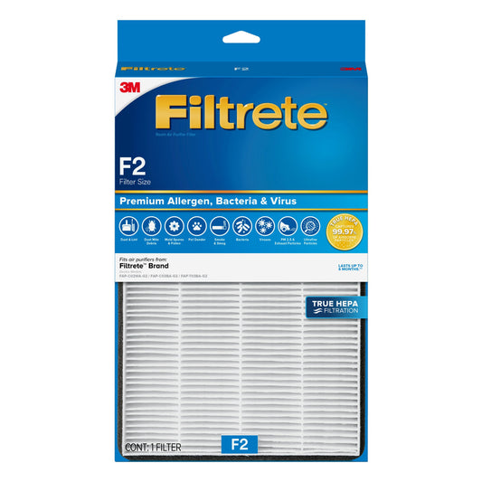 Filtrete 13 in. H X 8.2 in. W Rectangular HEPA Air Purifier Filter
