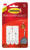 3M Command Medium Plastic Wire Hooks 2.17 in. L 2 pk - Deal of The Week