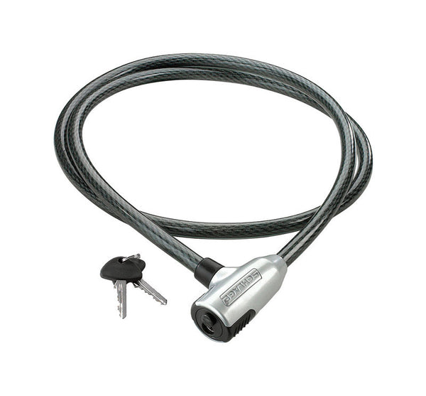 Cerradura de cable con llave de acero Schlage de 60 pulg. de alto x 1/2 pulg. de ancho x 5 pies de largo - Oferta de la semana