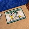 Michigan State University Ticket Stub Rug - 19in. X 30in.