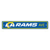 Team Color Street Sign D�cor 4in. X 24in. Lightweight