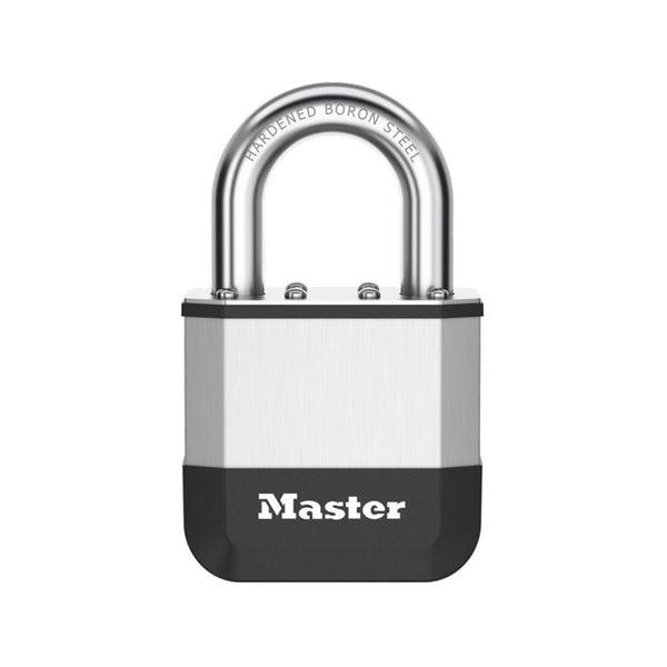 Candado de cilindro de 5 pasadores Master Lock Elite de acero laminado de 2 in. W