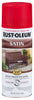 Rust-Oleum Stops Rust Satin Red Spray Paint 12 oz. (Pack of 6)