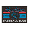 MLB - Miami Marlins Uniform Rug - 19in. x 30in.