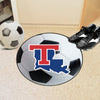 Louisiana Tech University Soccer Ball Rug - 27in. Diameter