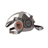 3M Half Face Respirator 6000 Series Gray M 1 pc - Deal of The Week