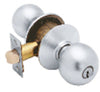 Schlage Orbit Satin Chrome Storeroom Door Knob 1-3/4 in. - Deal of The Week