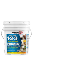 Zinsser Bulls Eye 123 White Primer and Sealer 5 gal - Open Box