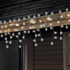Celebrations Blue LED Mini Cool White 100 ct Icicle Christmas Lights 5.67 ft. (Pack of 12)