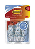 Command Strips 17091CLR-6ES Medium Clear Hanging Hooks With CommandΓäó Adhesive Strips
