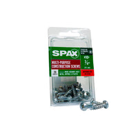 SPAX No. 10 x 3/4 in. L Phillips/Square Zinc-Plated Multi-Purpose Screws 20 pk