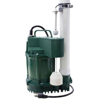 Zoeller 3/4 HP 80 gpm Cast Iron Vertical Float Switch AC Submersible Sump Pump - Open Box