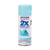 Rust-Oleum Painter'S Touch Ultra Cover Satin Aqua Spray Paint 12 Oz. (Pack Of 6)