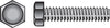 Hillman 1/2 in. D X 2-1/2 in. L Zinc Plated Steel Hex Tap Bolt 50 pk