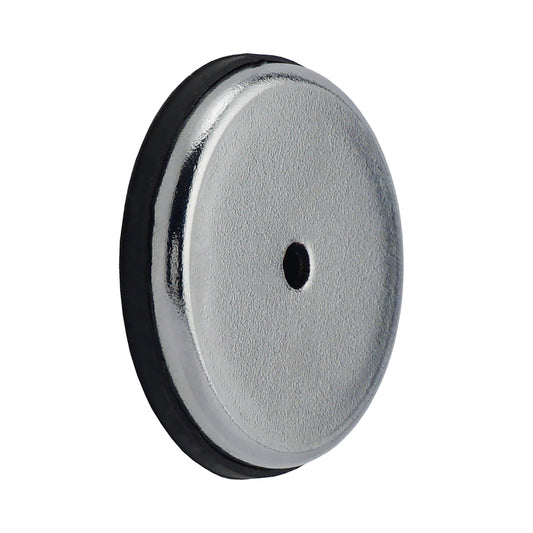 Magnet Source .625 in. L X 5.875 in. W Silver Round Base Magnet 70 lb. pull 1 pc