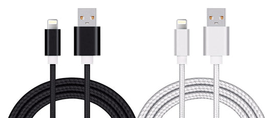 FabCordz 6 ft. L USB Charging and Sync Cable 2 pk