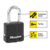 Master Lock 1-7/8 in. H x 1-3/16 in. W x 1-3/4 in. L Vinyl Covered Dual Ball Bearing Locking Padlock - Deal of The Week