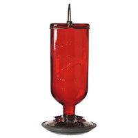 Perky-Pet Hummingbird 16 oz. Glass Nectar Feeder 4 ports (Pack of 2)
