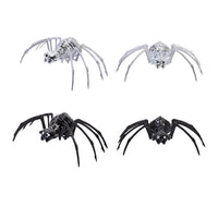 Fun World 8 in. Mirror Spiders Halloween Decor (Pack of 6)