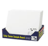 FoamPRO 10 in. W x 12 in. L White Foam Core Color Test Sample Board (Pack of 24)