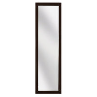 Erias 51 in. H x 15 in. W Espresso Plastic Door Mirror (Pack of 4)