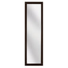 Erias 51 in. H x 15 in. W Espresso Plastic Door Mirror (Pack of 4)