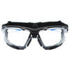 General Electric 05 Series Anti-Fog Impact-Resistant Safety Glasses Clear Lens Black/Blue Frame 1 pk