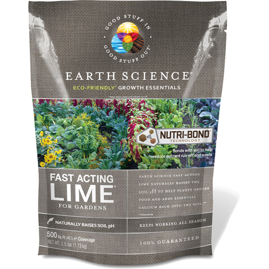 Earth Science Growth Essentials Garden Lime 500 sq. ft. 2.5 lb.