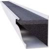 GutterStuff Black Polyether Gutter Guard 5 W in. x 4 L ft. for 5 in. Gutter System (Pack of 8)