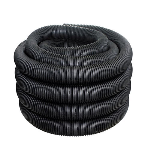 Advance Drainage Systems 4 in. D X 100 ft. L Polyethylene Slotted Single Wall Perforated Drain Pipe