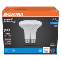 Sylvania TruWave BR30 E26 (Medium) LED Floodlight Bulb Daylight 65 Watt Equivalence 2 pk - Deal of The Week