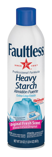 Faultless Fresh Scent Heavy Starch Spray 20 oz - Open Box