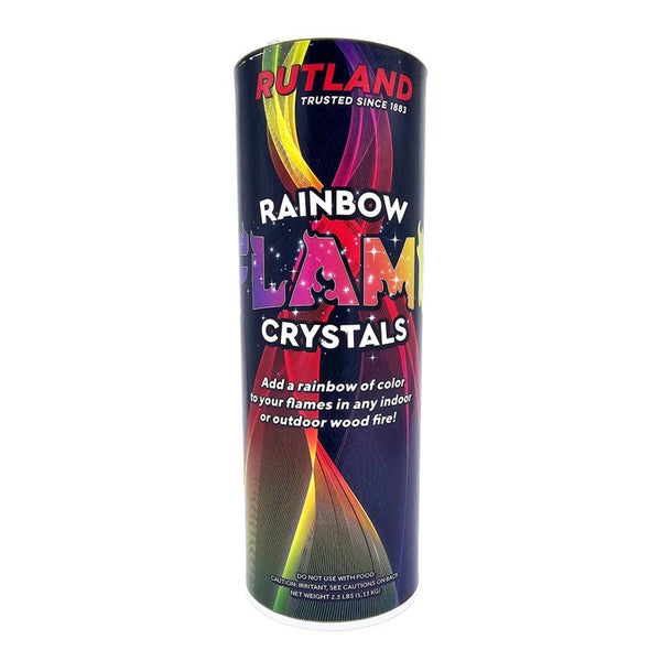 Cristales de llama Rutland de más de 30 horas, 1 paquete de 2,5 lb (paquete de 6)