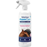 Vetericyn Foamcare Equine Shampoo + Shine