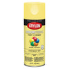 Krylon ColorMaxx Gloss Bright Idea Paint + Primer Spray Paint 12 oz (Pack of 6)