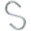Hampton Medium Zinc-Plated Silver Steel 3.25 in. L S-Hook 240 lb. 1 pk (Pack of 20)