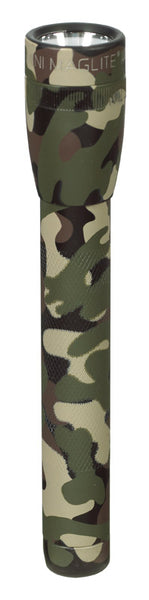 Linterna incandescente de camuflaje Mini Maglite con batería AA