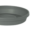 Bloem Terra 2.75 in. H X 14.75 in. W X 12.75 in. D Plastic Traditional Plant Saucer Green