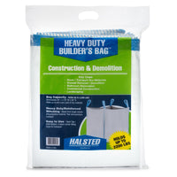 Halsted Heavy Duty Builders Bag Plastic Open Top Garbage Can 200 gal. Capacity 40 Hx35 Wx35 D in.