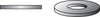 Hillman Hot Dipped Galvanized Steel 1/4 in. USS Flat Washer 100 pk - Deal of The Week