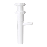 Plumb Pak 1-1/2 in. D X 8 in. L Plastic Branch Tailpiece