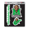 Marshall University 3 Piece Decal Sticker Set