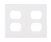 M-D White Foam Wall Plate Sealers 6 pk