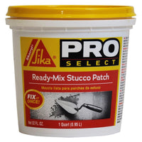 Sika Corporation Off-White Mild Odor Ready-Mixed Acrylic-Based Sanded Stucco Patch 1 qt. - Deal of The Week