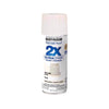 Rust-Oleum Painter's Touch Ultra Cover Satin Heirloom White Spray Paint 12 oz. (Pack of 6)