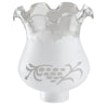Westinghouse 8110000 1-5/8" Hand-Blown Frosted Etched Glass Shade (Pack of 6)