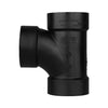 Charlotte Pipe 2 in. Hub X 2 in. D Hub ABS Sanitary Tee