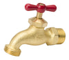 Homewerks 1/2 in. MIP pc X 3/4 in. MHT Brass Hose Bibb