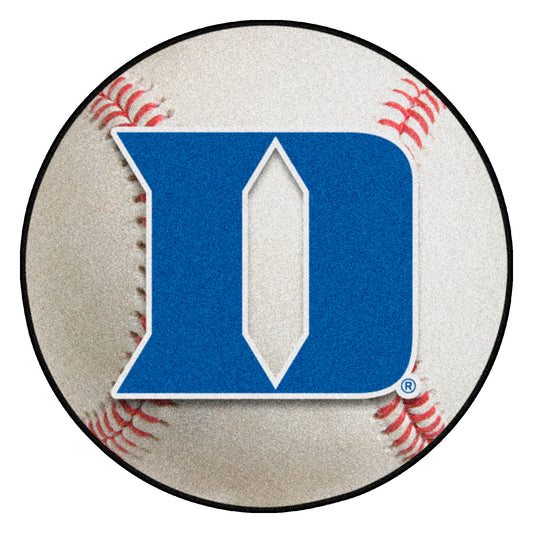 Duke University Baseball Rug - 27in. Diameter